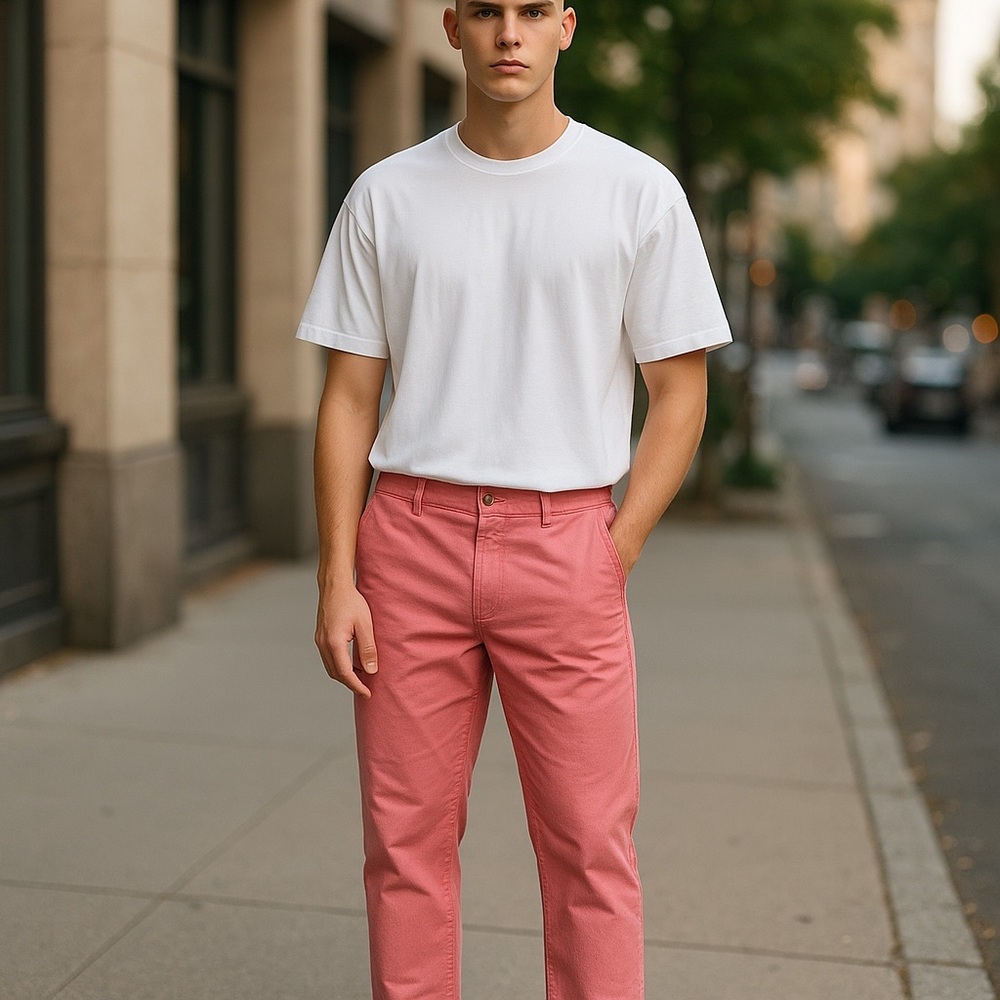 Vineyard Vines Chinos Classic Solid Ian‎ & Shep Pants Big Boy's Size 18 Pink